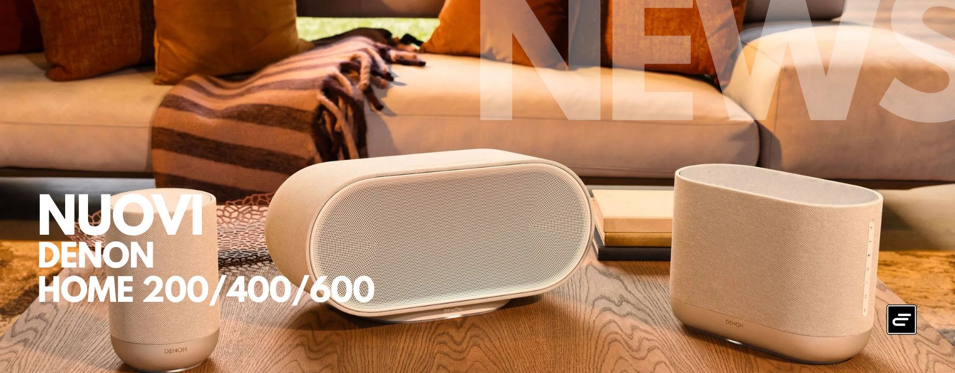 Denon Home 200, 400 e 600: la nuova generazione di smart speaker wireless con Dolby Atmos Music e HEOS