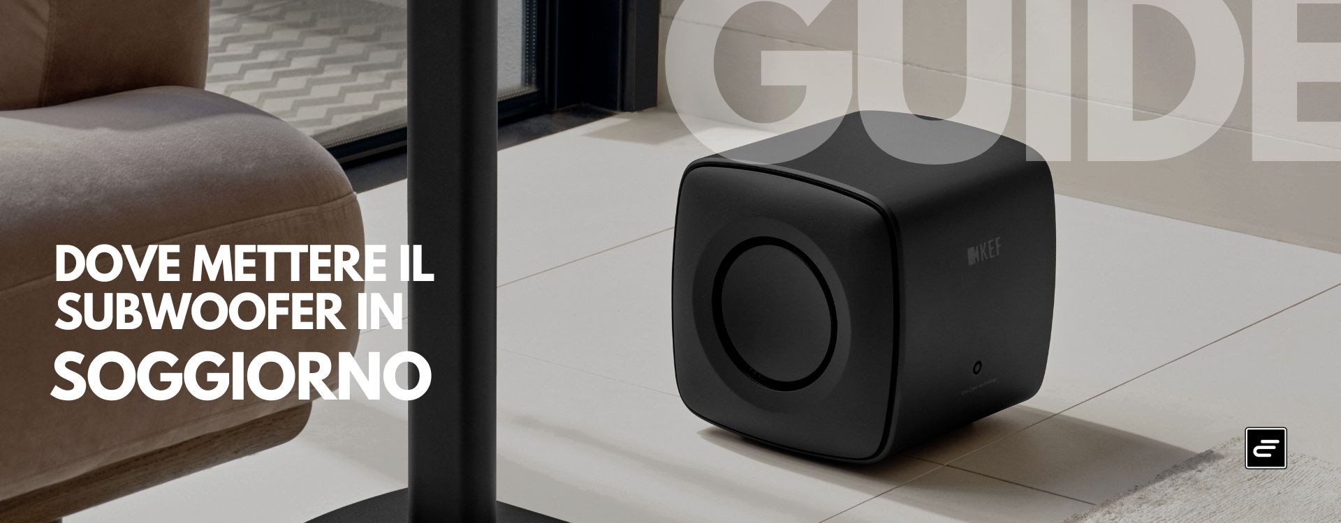 Dove mettere il subwoofer in soggiorno