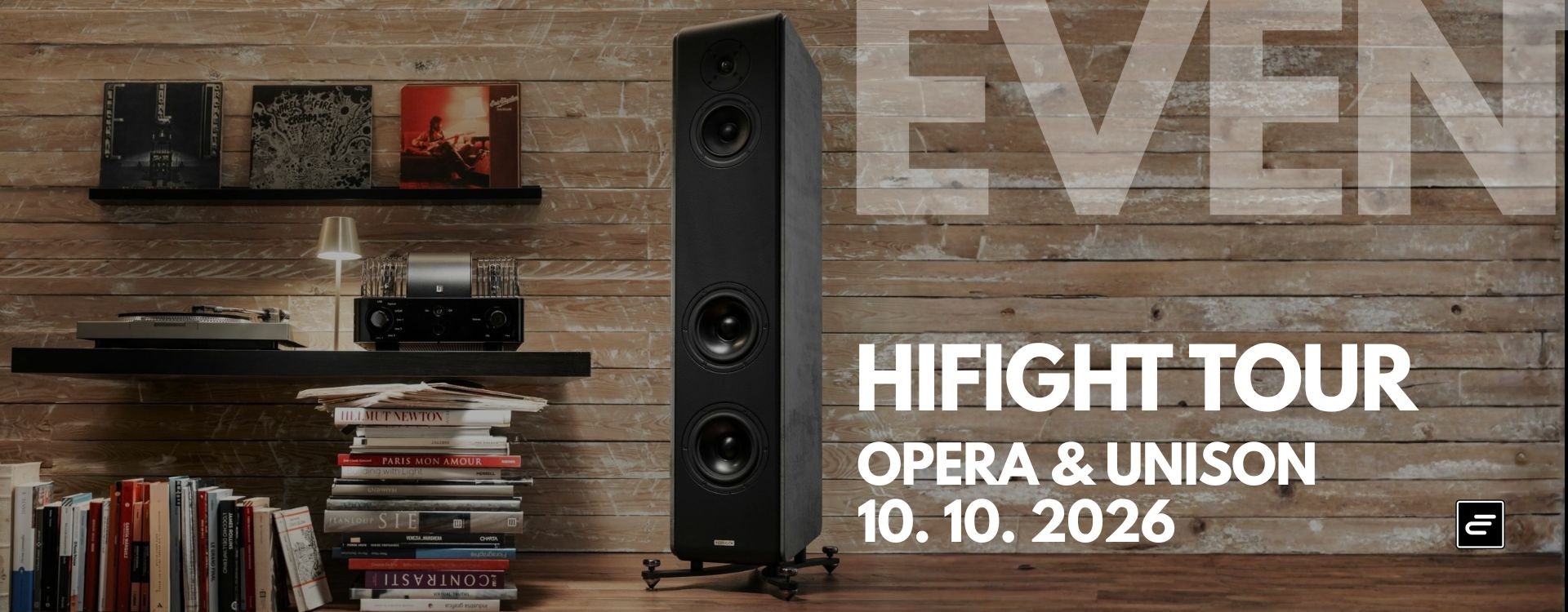 Hifight Tour 2026 a Vittoria: Opera Quinta V2 e Unison Research Unico 150 in esclusiva Sicilia