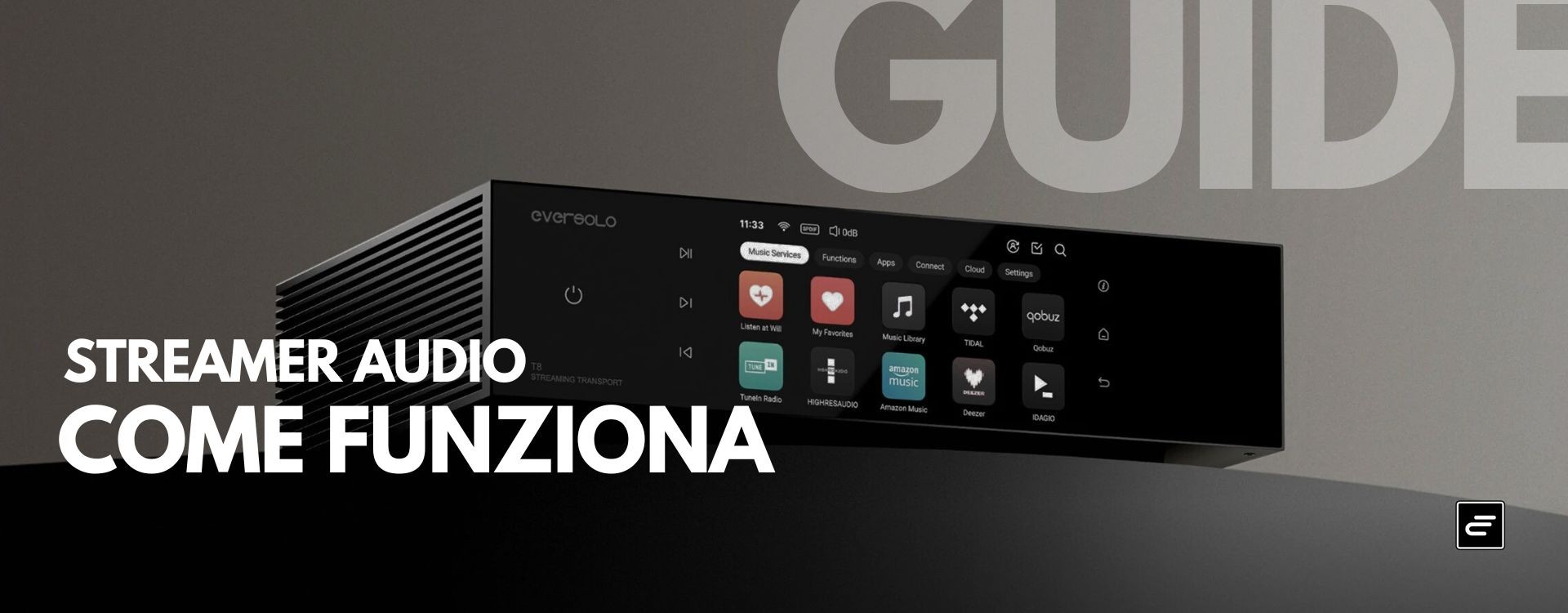 Streamer audio: come funziona in un impianto Hi‑Fi