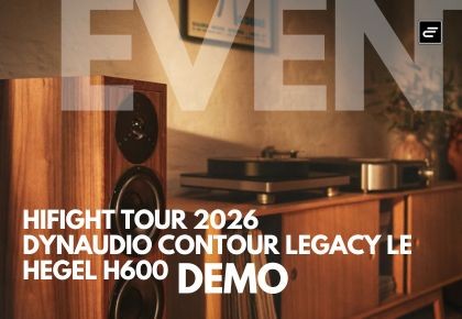 HiFight Tour 2026 a Vittoria: Dynaudio, Hegel e Chord Company da Electrosound Mangione