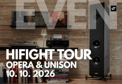 Hifight Tour 2026 a Vittoria: Opera Quinta V2 e Unison Research Unico 150 in esclusiva Sicilia